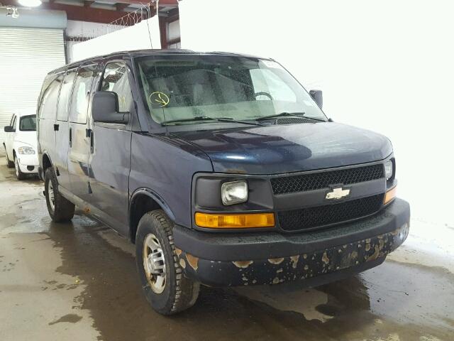 1GCZGFBAXA1122646 - 2010 CHEVROLET EXPRESS G2 BLUE photo 1