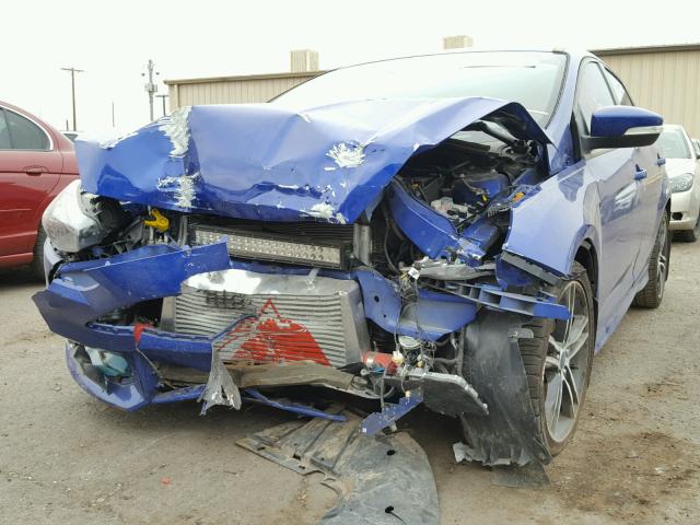 1FADP3L9XFL369681 - 2015 FORD FOCUS ST BLUE photo 9