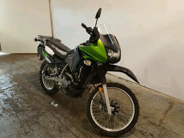 JKAKLEE178DA06295 - 2008 KAWASAKI KL650 E GREEN photo 1