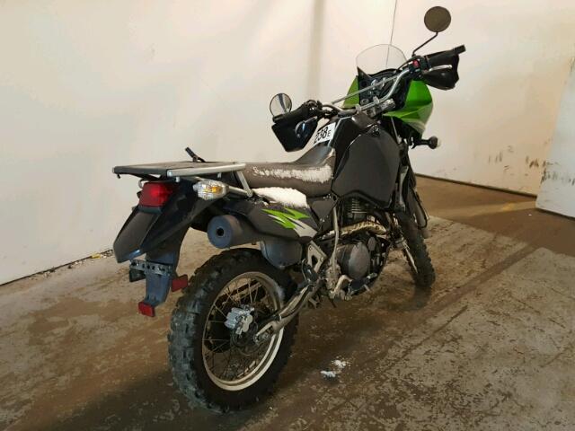 JKAKLEE178DA06295 - 2008 KAWASAKI KL650 E GREEN photo 4