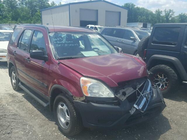 SHSRD68473U106742 - 2003 HONDA CR-V LX RED photo 1