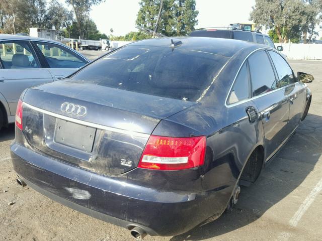 WAUDG74F35N089493 - 2005 AUDI A6 3.2 QUA BLUE photo 4