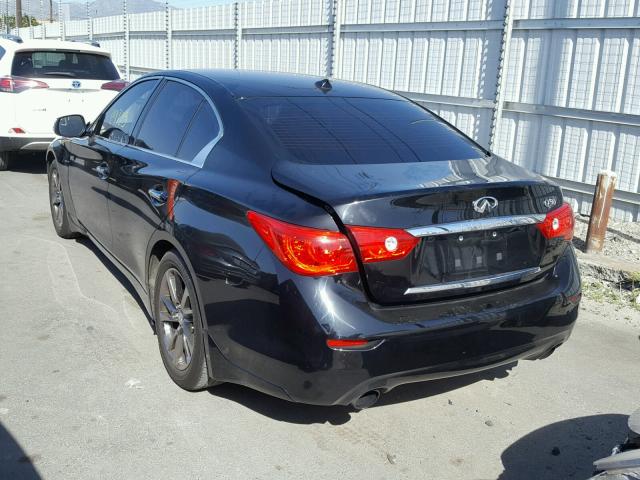 JN1EV7AP8HM742746 - 2017 INFINITI Q50 PREMIU BLACK photo 3