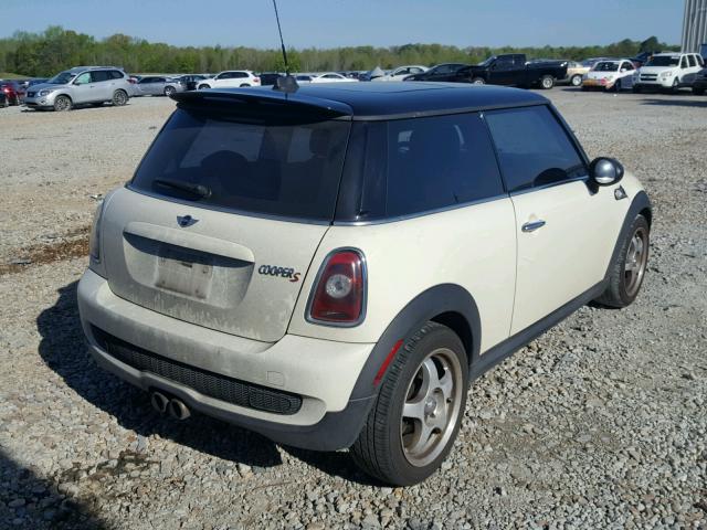 WMWMF73509TW86274 - 2009 MINI COOPER S BEIGE photo 4