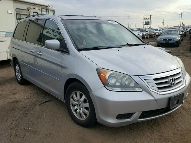 5FNRL3H76AB096673 - 2010 HONDA ODYSSEY EX SILVER photo 1