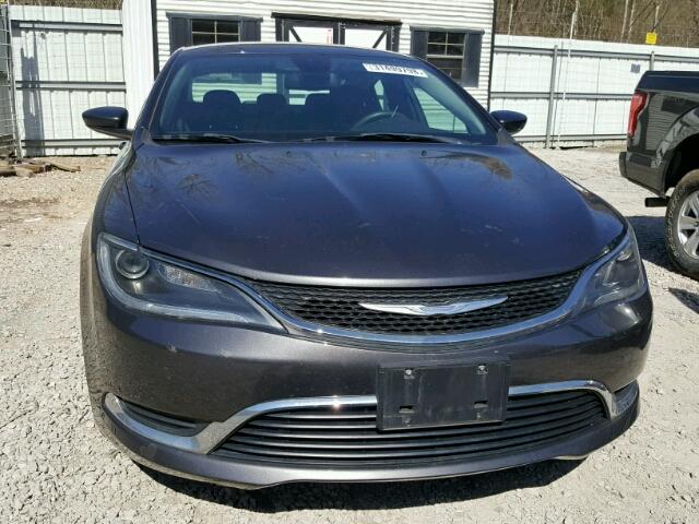 1C3CCCAB7FN539107 - 2015 CHRYSLER 200 LIMITE SILVER photo 9