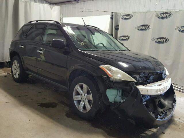 JN8AZ08W67W639613 - 2007 NISSAN MURANO SL BLACK photo 1