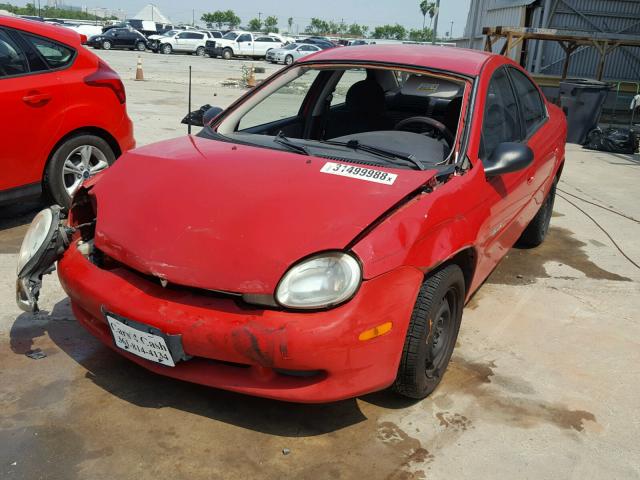 1P3ES46C21D174526 - 2001 PLYMOUTH NEON BASE 红色 照片 2