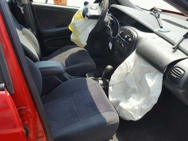 1P3ES46C21D174526 - 2001 PLYMOUTH NEON BASE 红色 照片 5