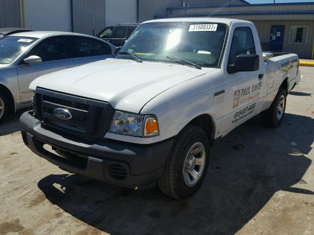 1FTYR10D08PA71946 - 2008 FORD RANGER WHITE photo 2