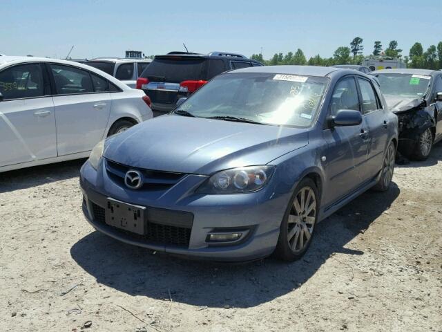 JM1BK34L471760428 - 2007 MAZDA SPEED 3 BLUE photo 2