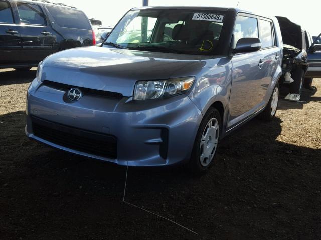 JTLZE4FEXCJ017037 - 2012 TOYOTA SCION XB BLUE photo 2