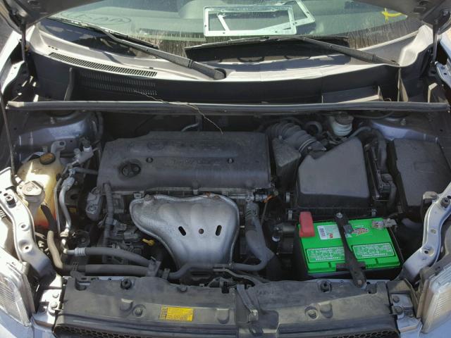 JTLZE4FEXCJ017037 - 2012 TOYOTA SCION XB BLUE photo 7