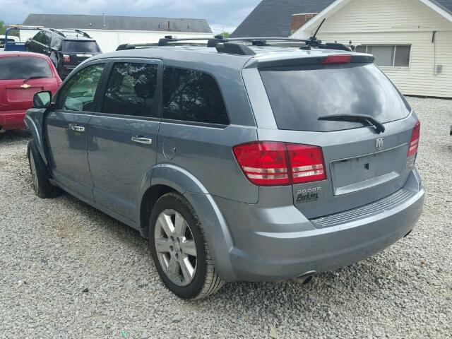 3D4GG67V79T551365 - 2009 DODGE JOURNEY R/ GRAY photo 3