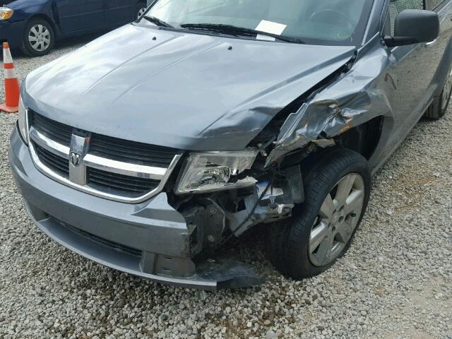 3D4GG67V79T551365 - 2009 DODGE JOURNEY R/ GRAY photo 9