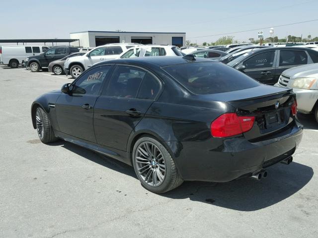 WBSPM93569E201151 - 2009 BMW M3 BLACK photo 3