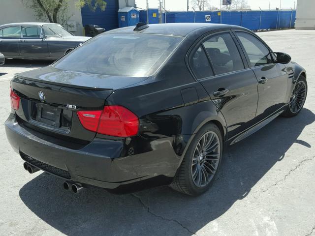 WBSPM93569E201151 - 2009 BMW M3 BLACK photo 4