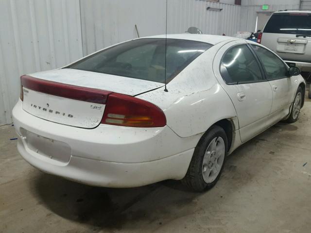 2B3HD46R03H524545 - 2003 DODGE INTREPID S WHITE photo 4