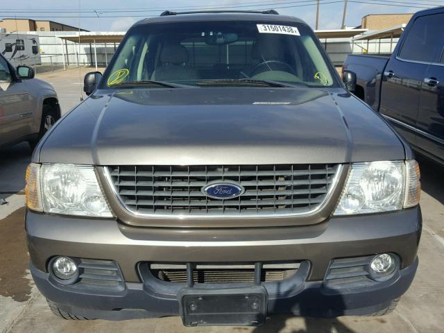 1FMZU63K32ZC94841 - 2002 FORD EXPLORER X GRAY photo 10