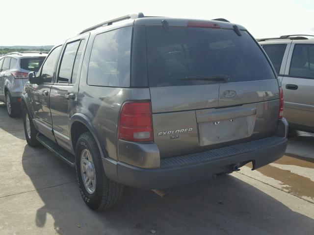 1FMZU63K32ZC94841 - 2002 FORD EXPLORER X GRAY photo 3
