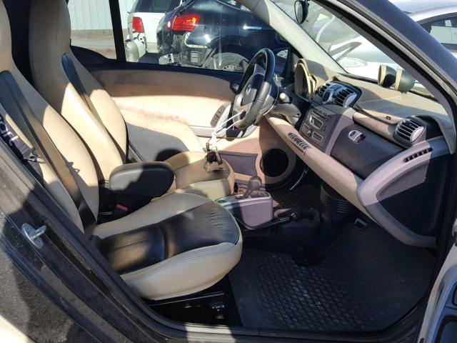 WMEEK31X58K170711 - 2008 SMART FORTWO PAS 金色 照片 5