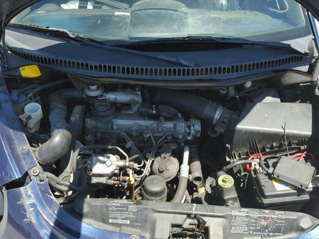 3VWCP21C92M439045 - 2002 VOLKSWAGEN NEW BEETLE 蓝色 照片 7