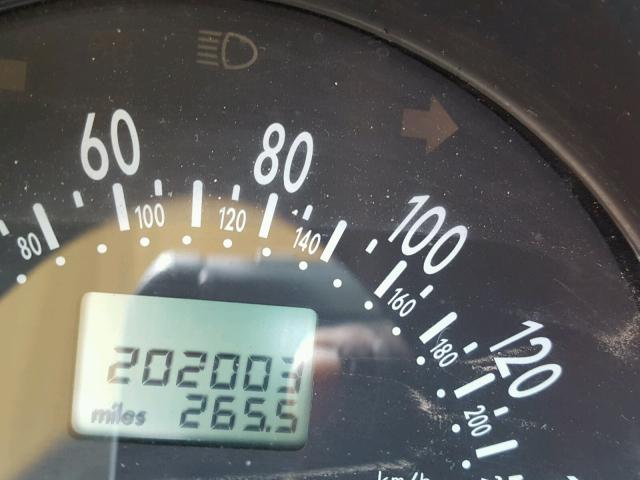 3VWCP21C92M439045 - 2002 VOLKSWAGEN NEW BEETLE 蓝色 照片 8