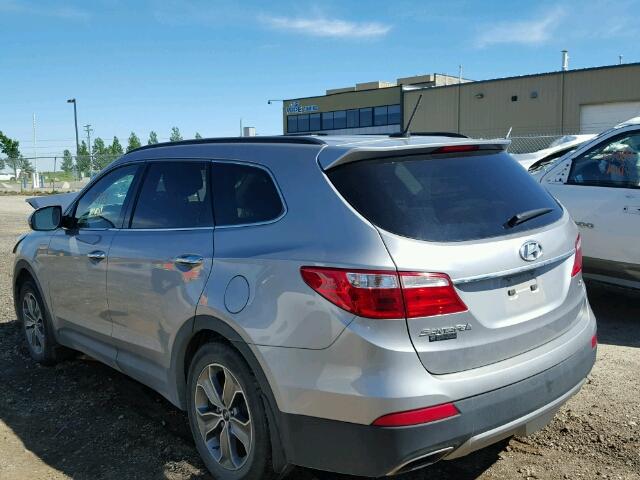 KM8SM4HF8GU136985 - 2016 HYUNDAI SANTA FE S GRAY photo 3