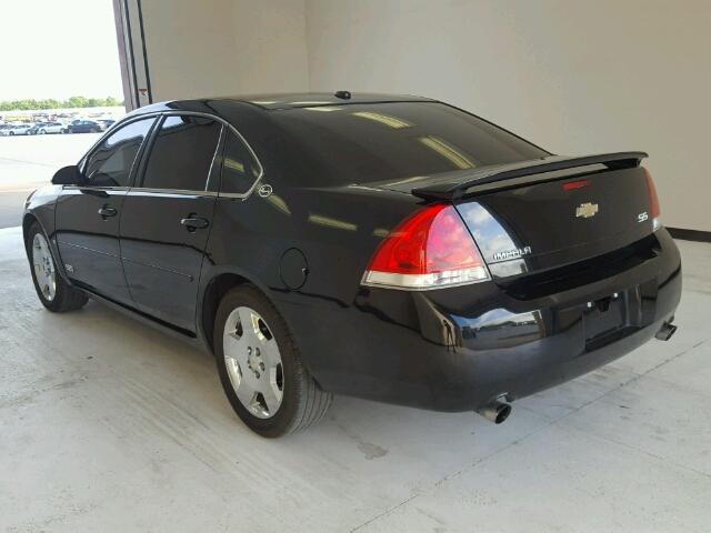 2G1WD58C889155965 - 2008 CHEVROLET IMPALA SUP 黑色 照片 3