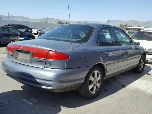 1MEFM66L2XK615195 - 1999 MERCURY MYSTIQUE L BLUE photo 4