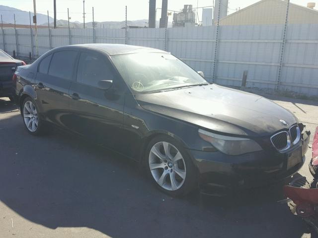 WBANB33515CN63411 - 2005 BMW 545 I BLACK photo 1