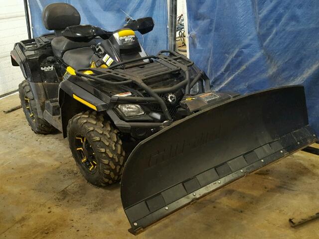 3JBEPLK13AJ000344 - 2010 CAN-AM OUTLANDER YELLOW photo 1