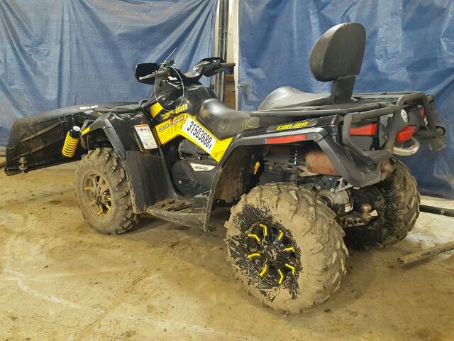 3JBEPLK13AJ000344 - 2010 CAN-AM OUTLANDER YELLOW photo 3