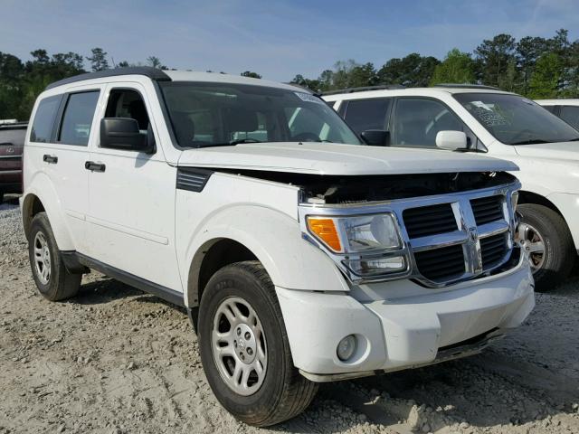 1D4PT2GK0BW528049 - 2011 DODGE NITRO SE WHITE photo 1