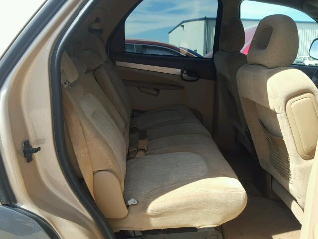 3G5DA03E43S505551 - 2003 BUICK RENDEZVOUS TAN photo 6