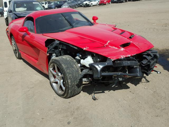 1B3JZ69Z49V500078 - 2009 DODGE VIPER SRT- RED photo 1