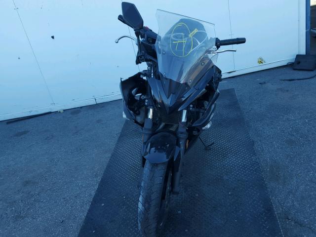 JKAEXEE10CDA03023 - 2012 KAWASAKI EX650 EC BLACK photo 9