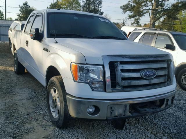 1FTEX1CM3BFA48887 - 2011 FORD F150 SUPER WHITE photo 1