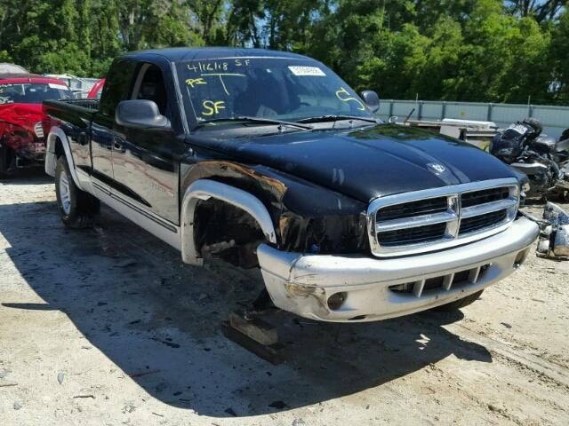 1B7GG42N02S552101 - 2002 DODGE DAKOTA SLT TWO TONE photo 1