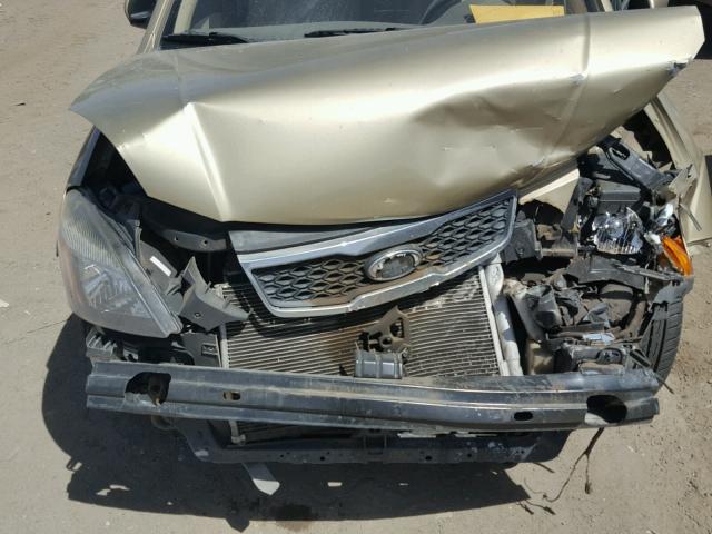KNADH4A35A6673677 - 2010 KIA RIO LX Ոսկեգույն լուսանկար 7
