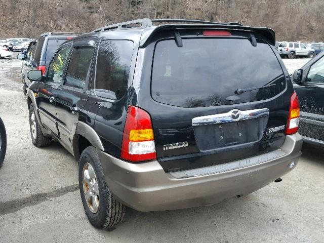 4F2CZ96154KM33055 - 2004 MAZDA TRIBUTE ES BLACK photo 3