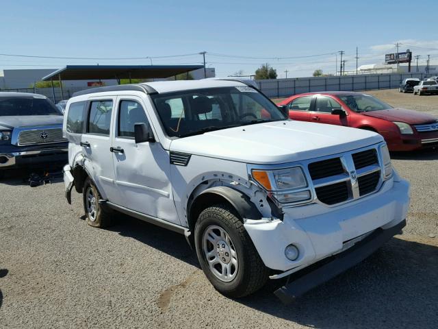 1D4PT2GK2BW590181 - 2011 DODGE NITRO SE WHITE photo 1