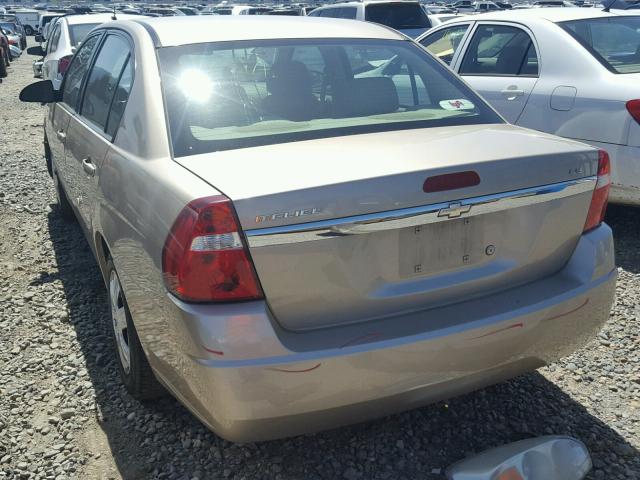 1G1ZS58F17F264772 - 2007 CHEVROLET MALIBU LS 金色 照片 3