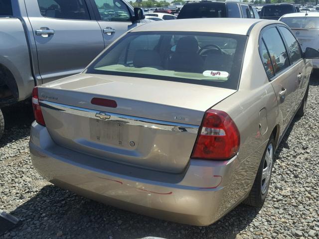 1G1ZS58F17F264772 - 2007 CHEVROLET MALIBU LS 金色 照片 4