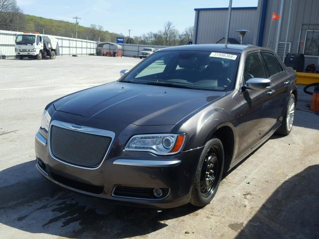 2C3CCADG5DH658114 - 2013 CHRYSLER 300C VARVA GRAY photo 2