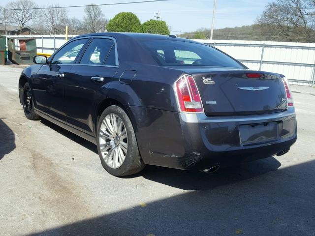 2C3CCADG5DH658114 - 2013 CHRYSLER 300C VARVA GRAY photo 3