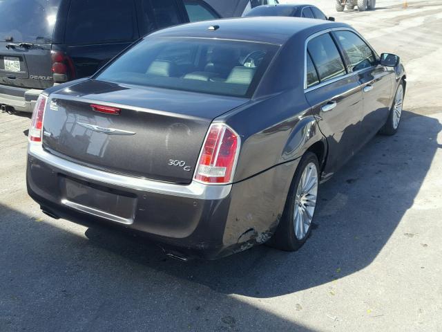 2C3CCADG5DH658114 - 2013 CHRYSLER 300C VARVA GRAY photo 4