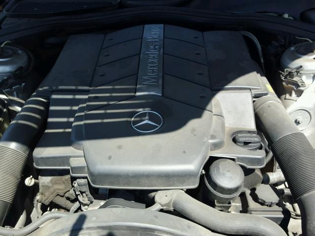 WDBNG75J82A290866 - 2002 MERCEDES-BENZ S 500 SILVER photo 7