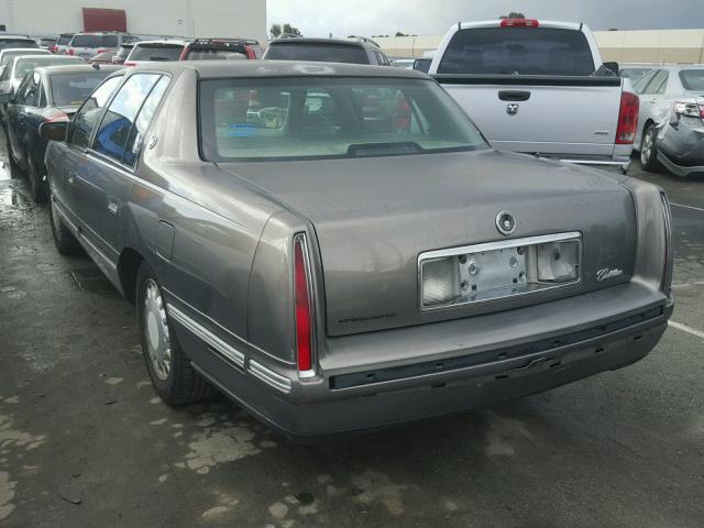 1G6KD54Y1XU748336 - 1999 CADILLAC DEVILLE TAN photo 3