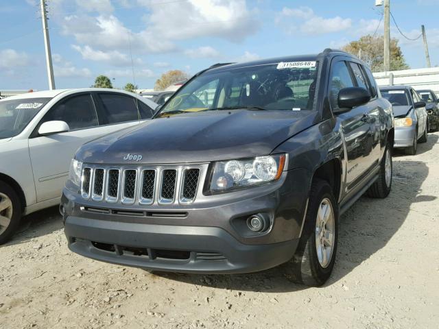 1C4NJCBA5FD413270 - 2015 JEEP COMPASS SP GRAY photo 2
